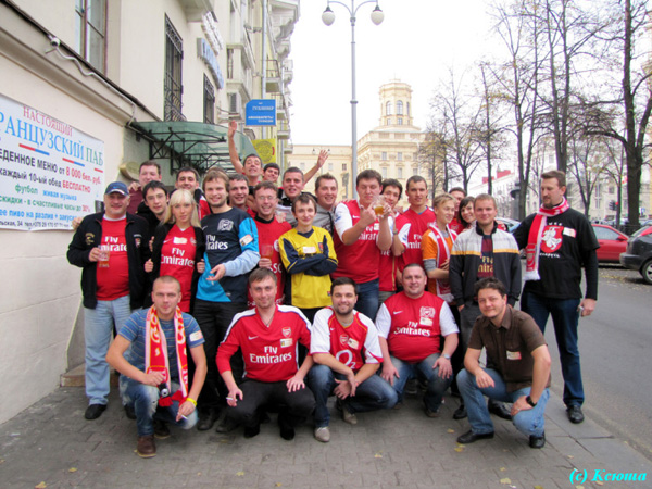 Arsenal Russian Speaking Supporters Club, сокращенно ARSSC, сайт fc-arsenal.com